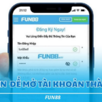 cách tạo tài khoản fun88